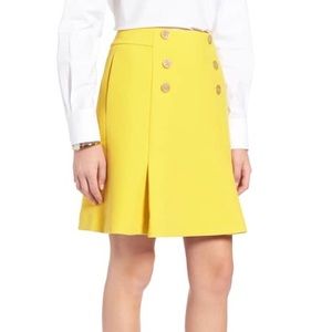 NEW Button front a-line skirt